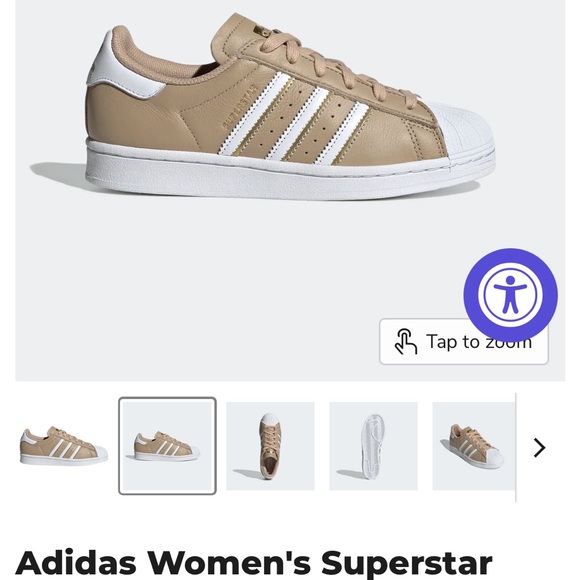 Adidas Superstar size 9 with minimal wear. - Picture 4 of 9